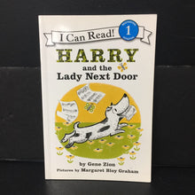 Load image into Gallery viewer, Harry and the Lady Next Door (I Can Read Level 1) (Gene Zion) -character reader
