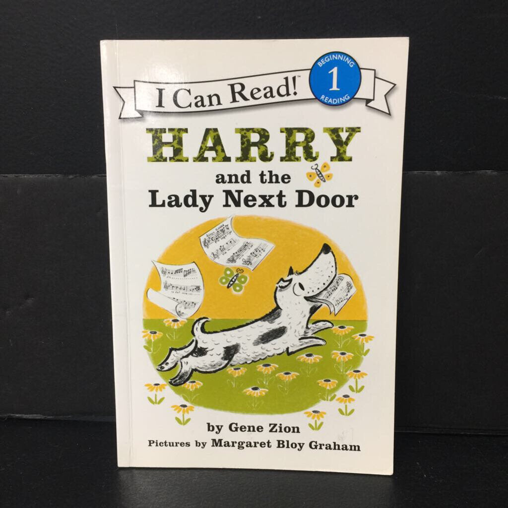 Harry and the Lady Next Door (I Can Read Level 1) (Gene Zion) -character reader