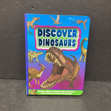 Load image into Gallery viewer, Discover Dinosaurs -educational board
