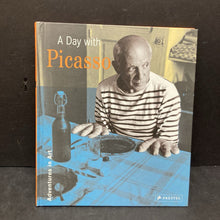 Load image into Gallery viewer, A Day With Picasso (Susanne Pfleger) (Notable Person) (Adventure in Art) -hardcover educational
