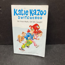 Load image into Gallery viewer, Friends for Never / On Your Mark, Get Set, Laugh! (Katie Kazoo Switcheroo Dual Book) (Nancy Krulik) -paperback series
