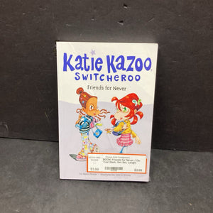Friends for Never / On Your Mark, Get Set, Laugh! (Katie Kazoo Switcheroo Dual Book) (Nancy Krulik) -paperback series
