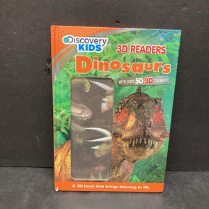 Dinosaurs (Discover Kids 3D Readers) -hardcover educational reader