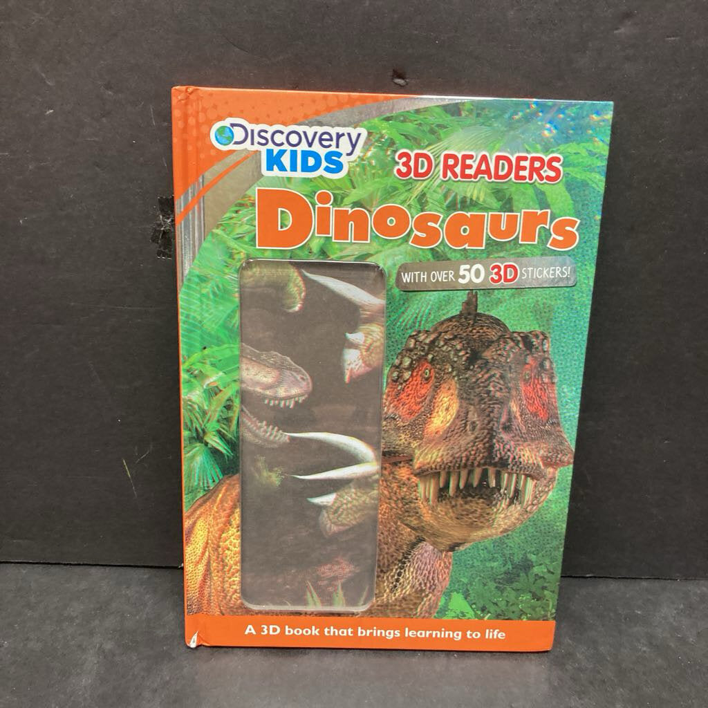 Dinosaurs (Discover Kids 3D Readers) -hardcover educational reader