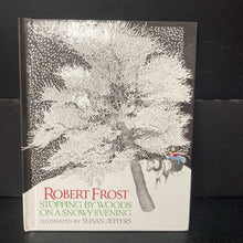 Load image into Gallery viewer, Stopping By Woods On a Snowy Evening (Robert Frost) -hardcover poetry
