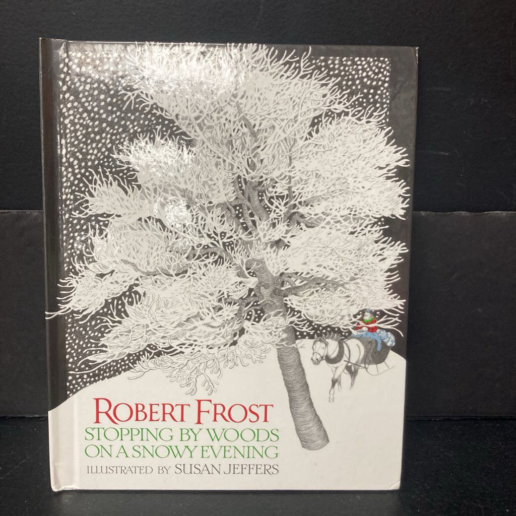Stopping By Woods On a Snowy Evening (Robert Frost) -hardcover poetry