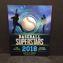Load image into Gallery viewer, Baseball Superstars 2018 (Facts, Sports) (Simon Mugford) -paperback educational
