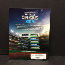 Load image into Gallery viewer, Baseball Superstars 2018 (Facts, Sports) (Simon Mugford) -paperback educational
