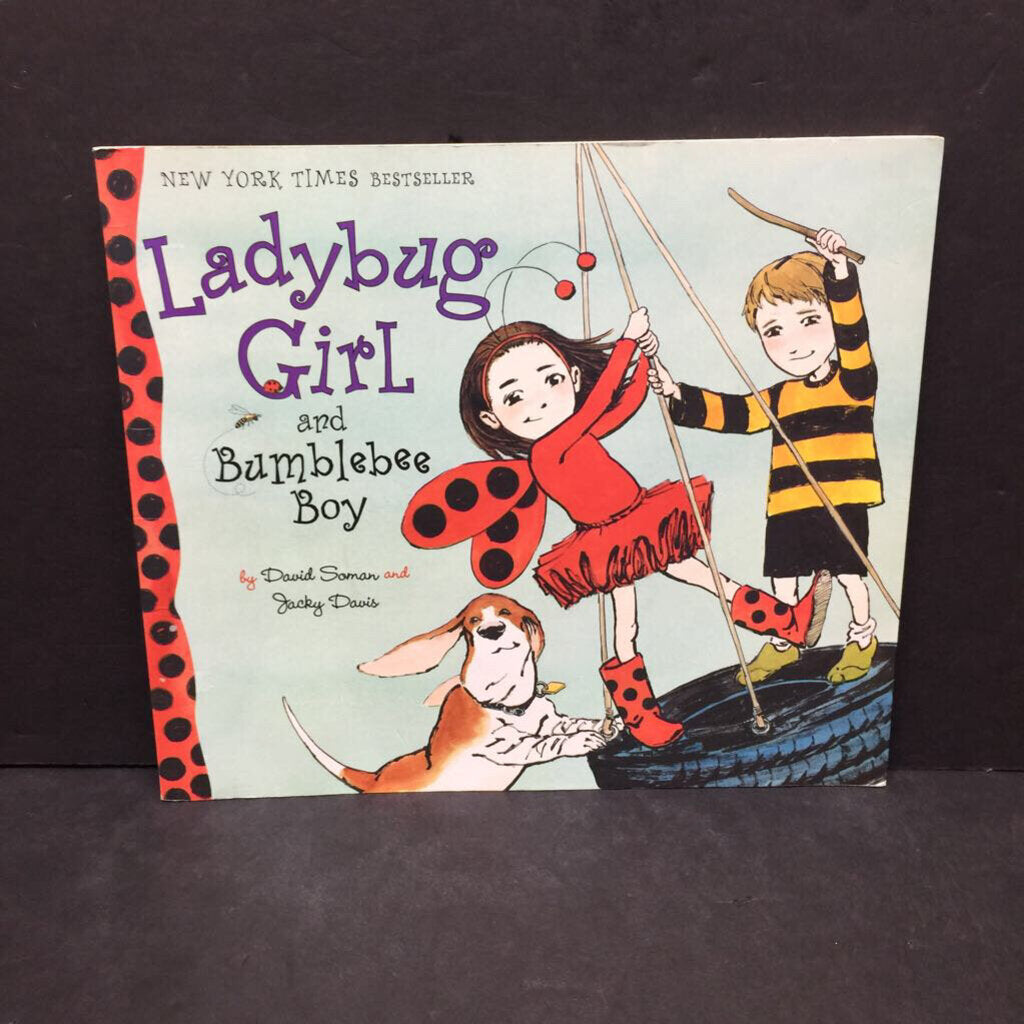 Ladybug Girl and Bumblebee Boy (David Soman & Jacky Davis) -paperback
