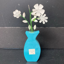 Load image into Gallery viewer, Striped Wooden Flower Pot Decor
