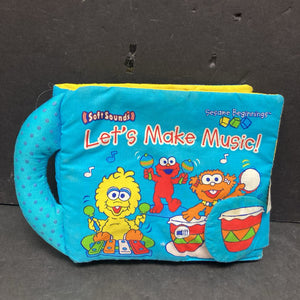 "Let's Make Music!" Musical Sensory Soft Book Battery Operated