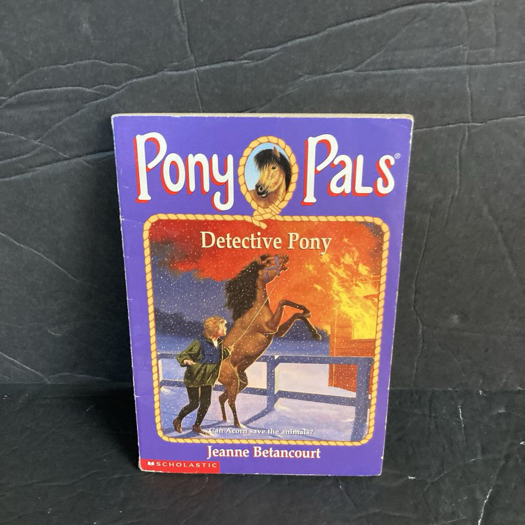 Detective Pony (Pony Pals) (Jeanne Betancourt) -paperback series