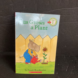 Gus Grows a Plant (Scholastic Reader Pre Level 1) (Frank Remkiewicz) -character reader