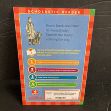 Load image into Gallery viewer, Buddy The First Seeing Eye Dog (Scholastic Reader Level 4) (Eva Moore) -educational reader
