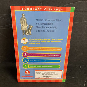 Buddy The First Seeing Eye Dog (Scholastic Reader Level 4) (Eva Moore) -educational reader