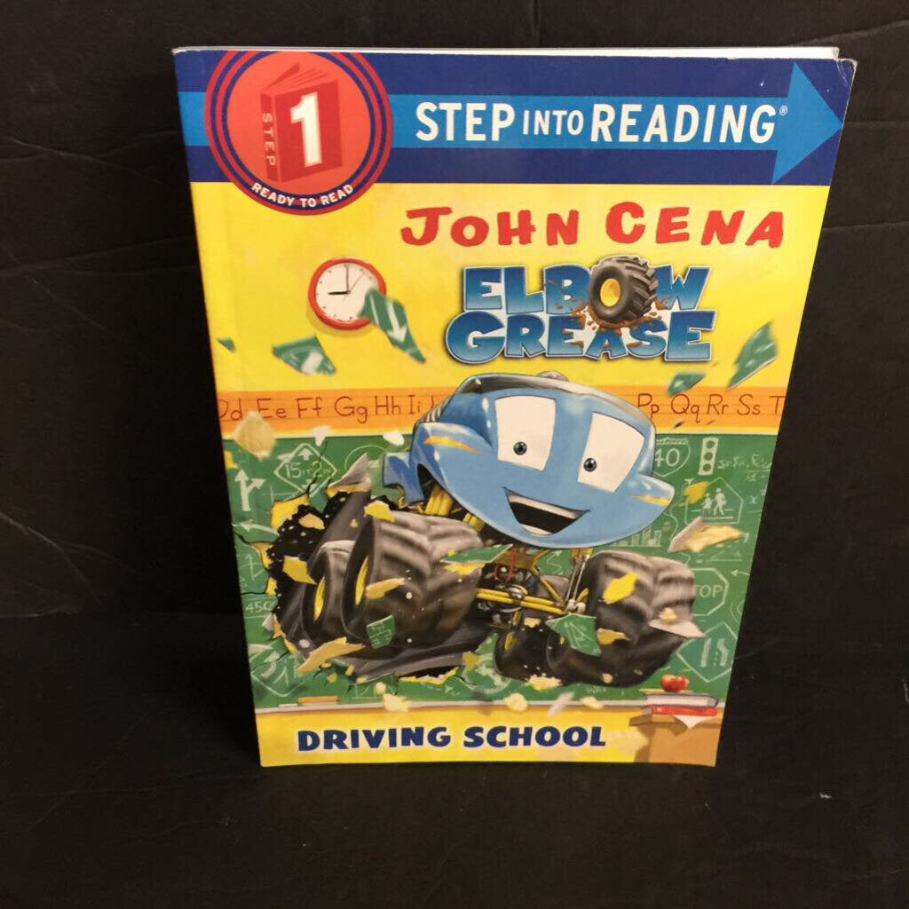 Driving School (Elbow Grease) (John Cena)(Step Into Reading Level 1) -character reader