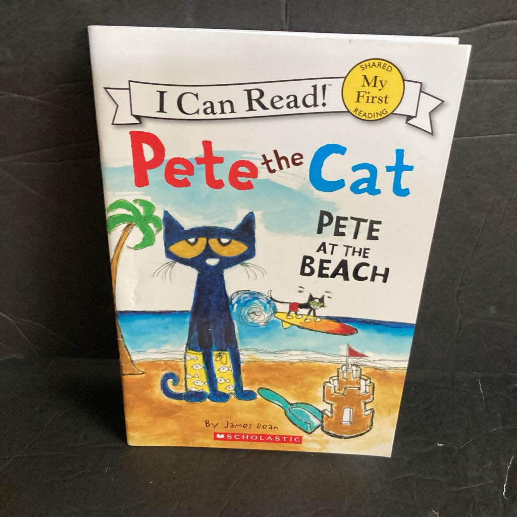Pete the Cat: Pete at the Beach (My First I Can Read) (James Dean) -character reader