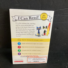 Load image into Gallery viewer, Pete the Cat: Pete at the Beach (My First I Can Read) (James Dean) -character reader
