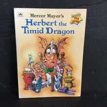 Load image into Gallery viewer, Herbert the Timid Dragon (Mercer Mayer) (Golden Star Reader) -reader
