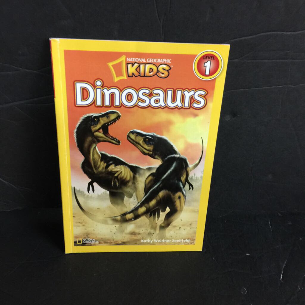 Dinosaurs (National Geographic Kids Level 1) (Kathy Weidner Zoehfeld)  -educational reader
