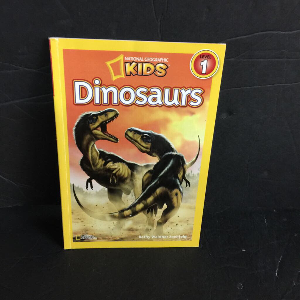 Dinosaurs (National Geographic Kids Level 1) (Kathy Weidner Zoehfeld) -educational reader