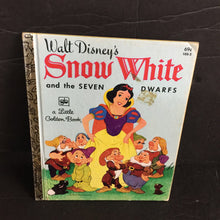 Load image into Gallery viewer, Snow White and the Seven Dwarfs (Disney) (Golden Book) -character hardcover
