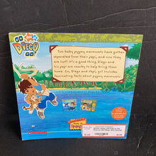Load image into Gallery viewer, Diego and Papi to the Rescue (Go Diego Go!) (Wendy Wax) -character paperback

