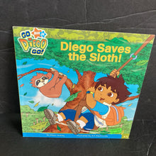 Load image into Gallery viewer, Diego Saves the Sloth! (Go Diego Go!) (Alexis Romay) -character paperback

