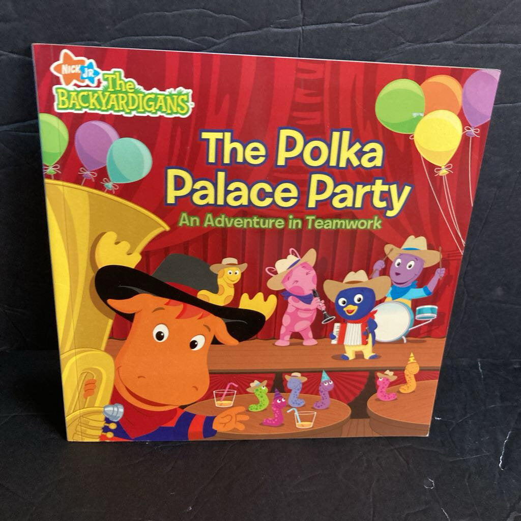 The Polka Palace Party (The Backyardigans) (Erica David) (Nickelodeon) -character paperback