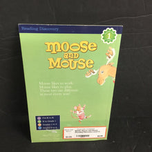 Load image into Gallery viewer, Moose and Mouse (Reading Discovery Level 1) -educational reader
