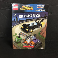Load image into Gallery viewer, The Chase Is On (LEGO DC Comics Super Heroes) (Phonics Book 3) -character reader

