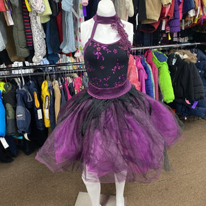 Girls 4pc Sequin Dance Outfit