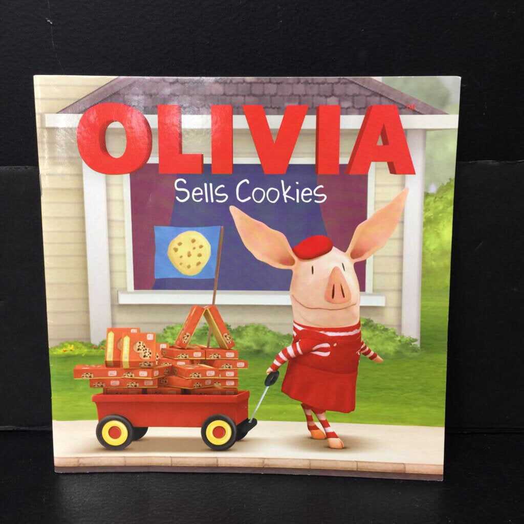 Olivia Sells Cookies (Natalie Shaw) -character paperback