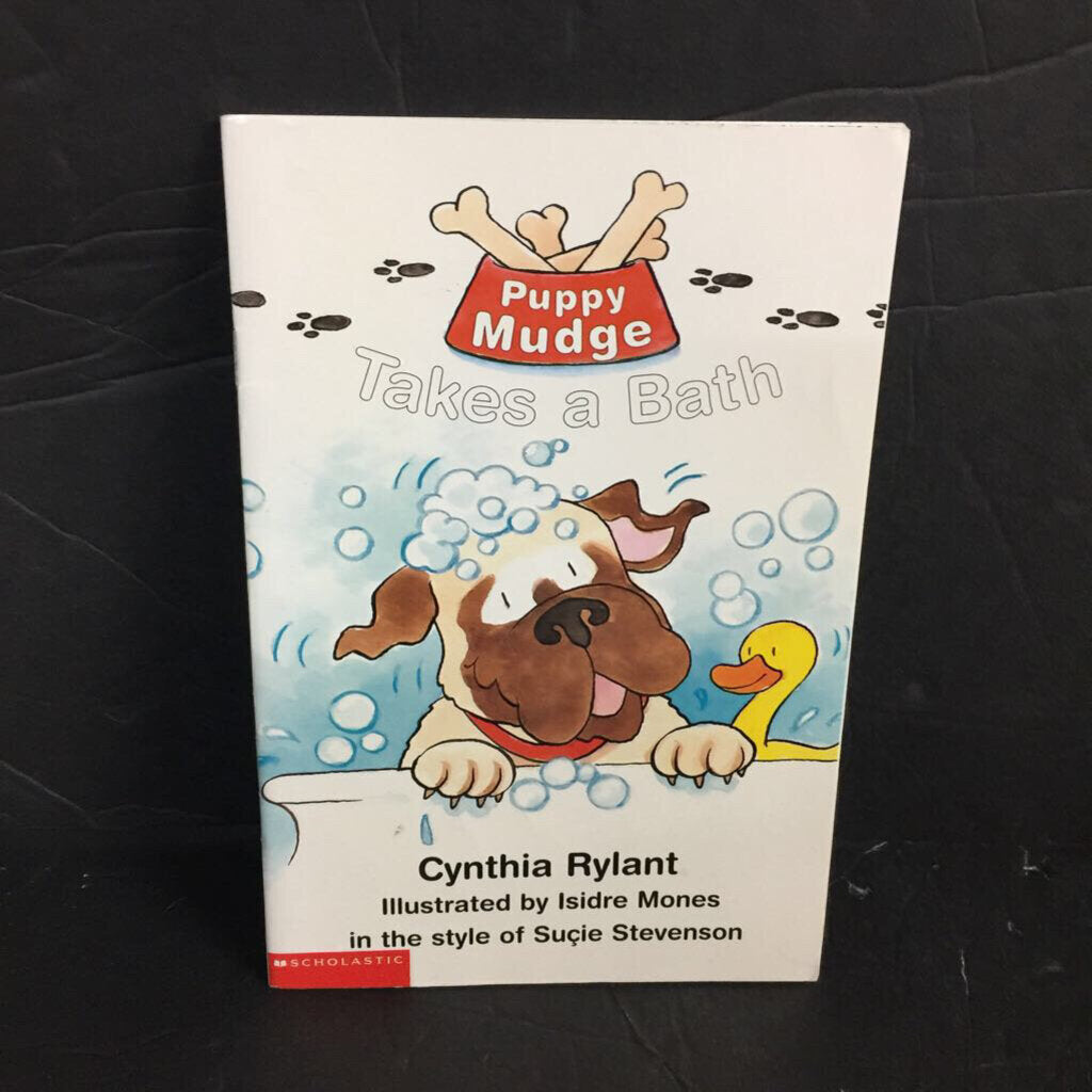 Puppy Mudge Takes a Bath (Puppy Mudge) (Cynthia Rylant) (Scholastic) -character reader