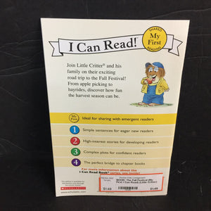 The Fall Festival (My First I Can Read) (Little Critter) (Mercer Mayer) -character reader