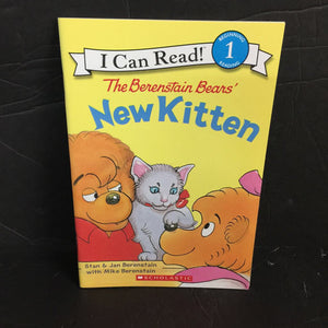 The Berenstain Bears' New Kitten (Stan & Jan Berenstain) (I Can Read Level 1) -character reader