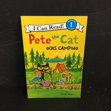 Load image into Gallery viewer, Pete the Cat Goes Camping (James Dean) (I Can Read Level 1) -character reader
