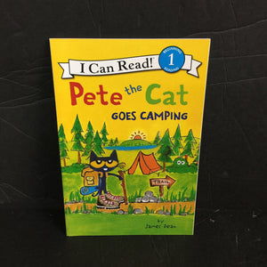 Pete the Cat Goes Camping (James Dean) (I Can Read Level 1) -character reader