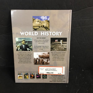 World History (Questions & Answers) (Notable Event) -hardcover educational
