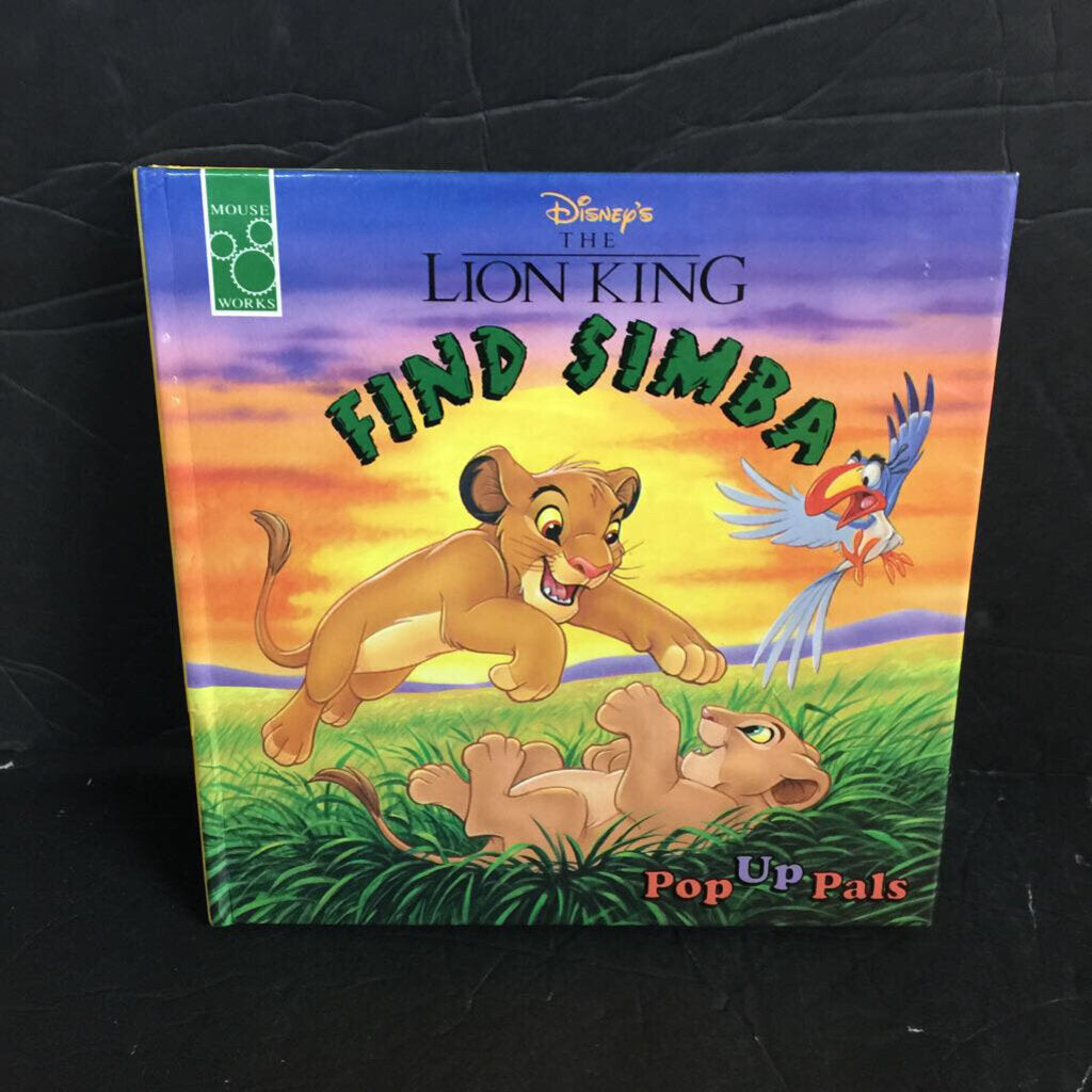 Find Simba (The Lion King) (Disney) -hardcover pop up