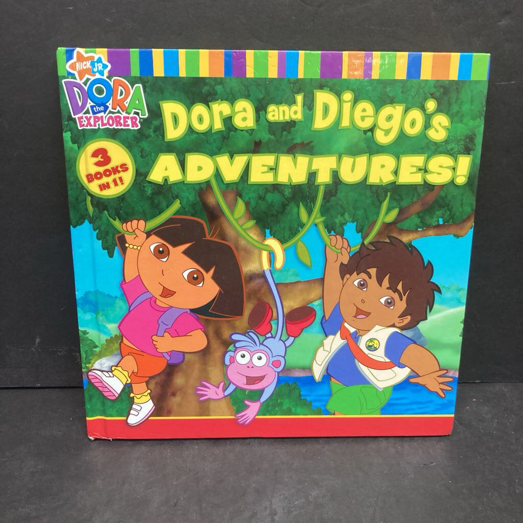 Dora and Diego's Adventures! (Dora the Explorer) -hardcover character