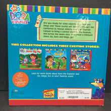 Load image into Gallery viewer, Dora and Diego&#39;s Adventures! (Dora the Explorer) -hardcover character
