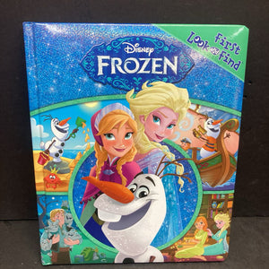 Frozen (Disney) -look & find character board