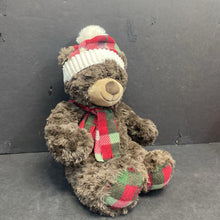 Load image into Gallery viewer, Bear in Hat &amp; Scarf Plush (Gentle Treasures)

