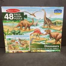 Load image into Gallery viewer, 48pc Dinosaurs Floor Puzzle
