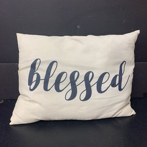 "Blessed" Pillow