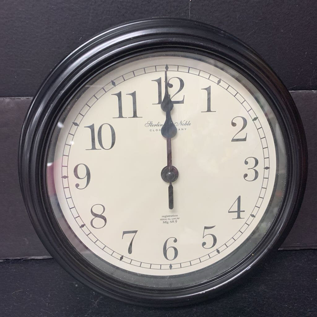Clock Battery Operated (Sterling & Noble) – Encore Kids