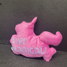 Load image into Gallery viewer, &quot;You&#39;re Magical!&quot; Unicorn Pillow (MGS Group)
