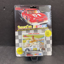 Load image into Gallery viewer, Larry Pearson #16 Goodyear NASCAR Stock Car w/Collector Card &amp; Display Stand (NEW)
