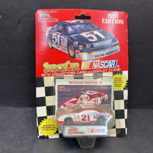 Load image into Gallery viewer, Morgan Shepherd #21 Citgo NASCAR Stock Car w/Collector Card &amp; Display Stand (NEW)
